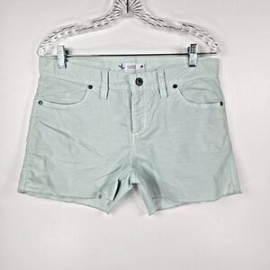 Carve Designs Women's Size 6 Mint Oahu Cord Cut Off Shorts 4 Inch Inseam NWOT